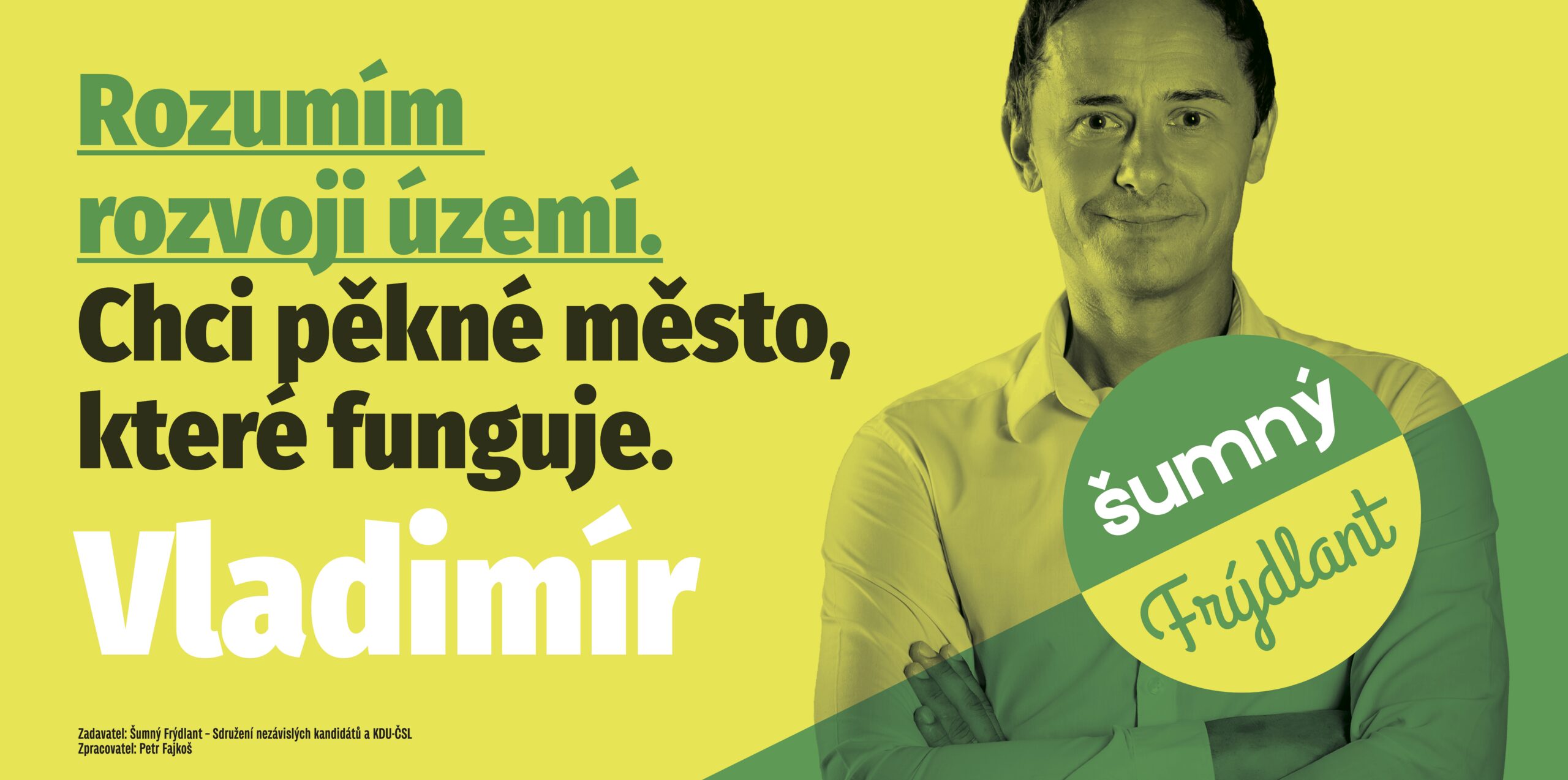 Nejsem proti výstavbě. Jsem pro plánování.